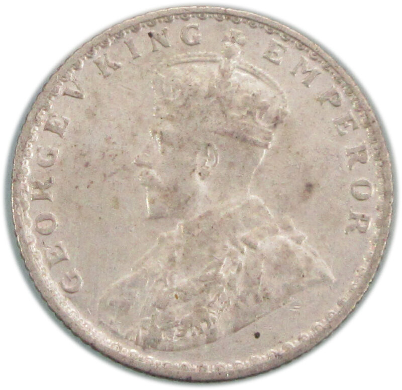 1928 1/4 Rupee King George V Bombay Mint: High Grade - Image 2