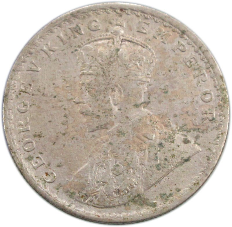 1911 One Rupee King George V Calcutta Mint - Image 2