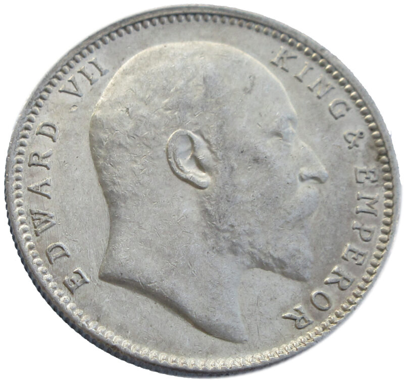 1906 One Rupee King Edward VII Bombay Mint - High Grade - Image 2