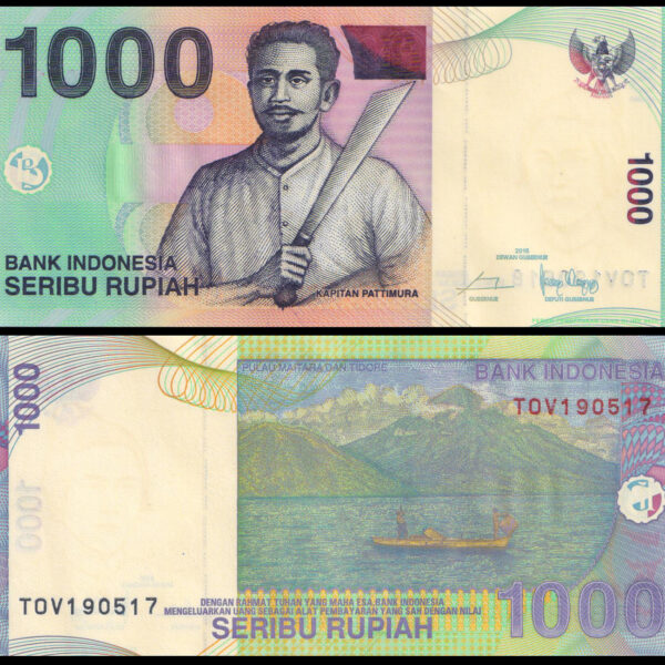 Indonesia 1000 Rupiah - Bank Indonesia 141n 2016