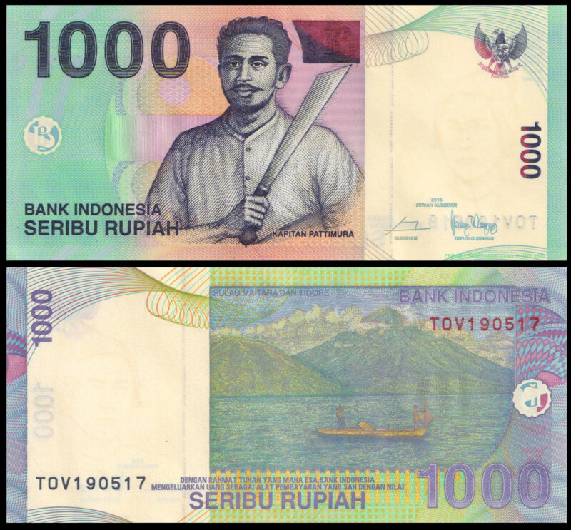 Indonesia 1000 Rupiah - Bank Indonesia 141n 2016
