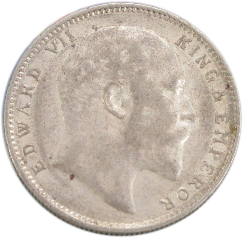 1906 One Rupee King Edward VII Bombay Mint - Image 2