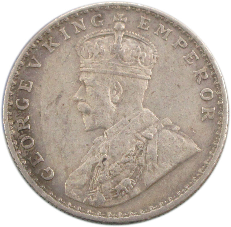 1915 One Rupee King George V Bombay Mint - Scarce date - Image 2