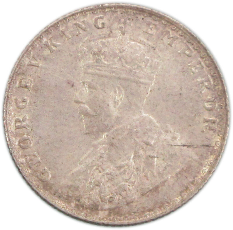 1928 1/4 Rupee King George V Bombay Mint AUNC - Image 2