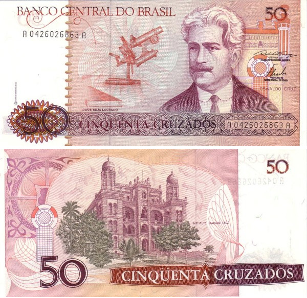 Brazil 50 Cruzados - Banco Central do Brasil