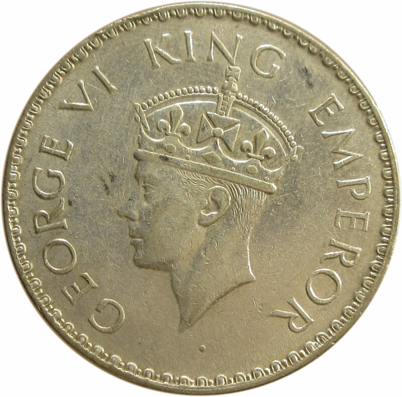 1940 One Rupee King George VI Bombay Mint - Image 2