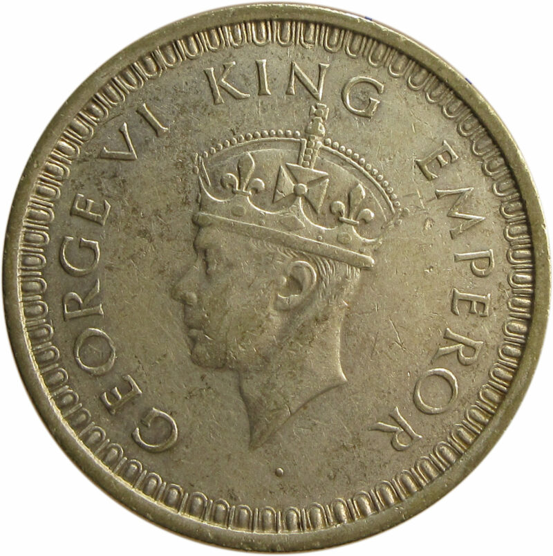 1942 One Rupee King George VI Bombay Mint - Image 2