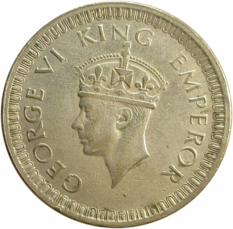 1942 One Rupee King George VI Bombay Mint - Image 2